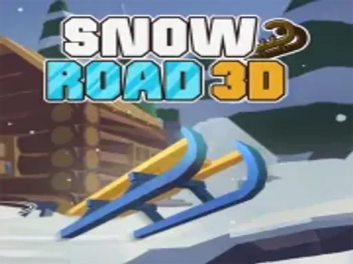 Snow Road 3d